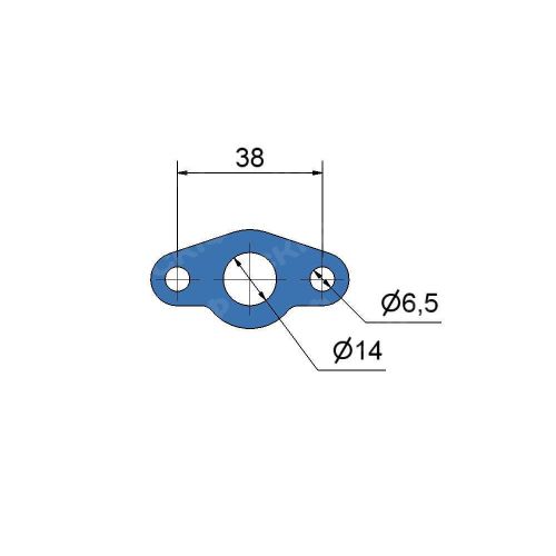 Комплект прокладок турбіни Renault, Nissan, Opel 1.9D