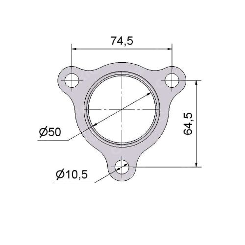 Комплект прокладок турбины Mitsubishi 2.5D, 2.0D, 1.8D