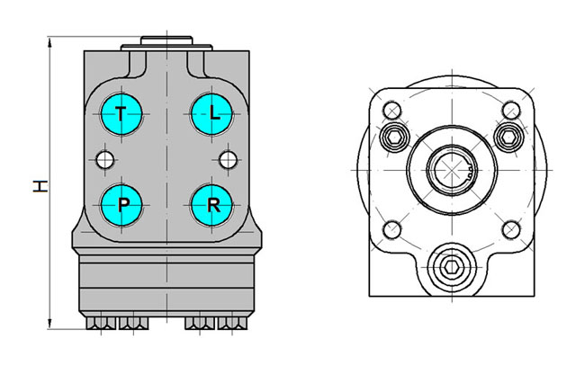 Условные обозначения, нанесённые на корпус насоса-дозатора Д100-14.20-02